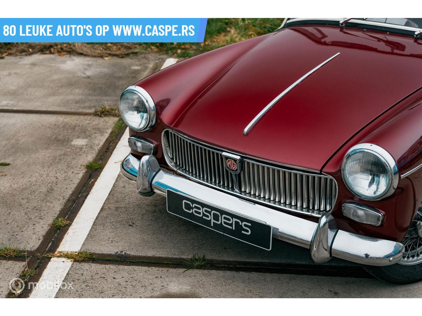 MG Midget Mk2 | Spaakwielen | Dubbele SU