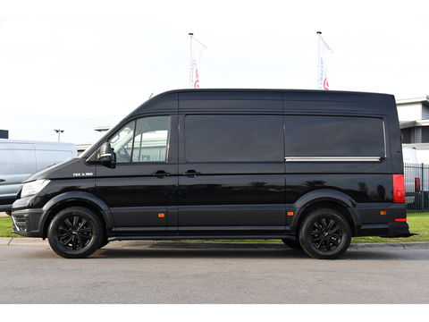 MAN TGE 35 2.0 L3H3 Black Edition Adaptieve Cruise, Camera, Carplay, LED, Clima, Stoelverwarming, 2 x Schuifdeur, Trekhaak, Sensoren, Uniek!