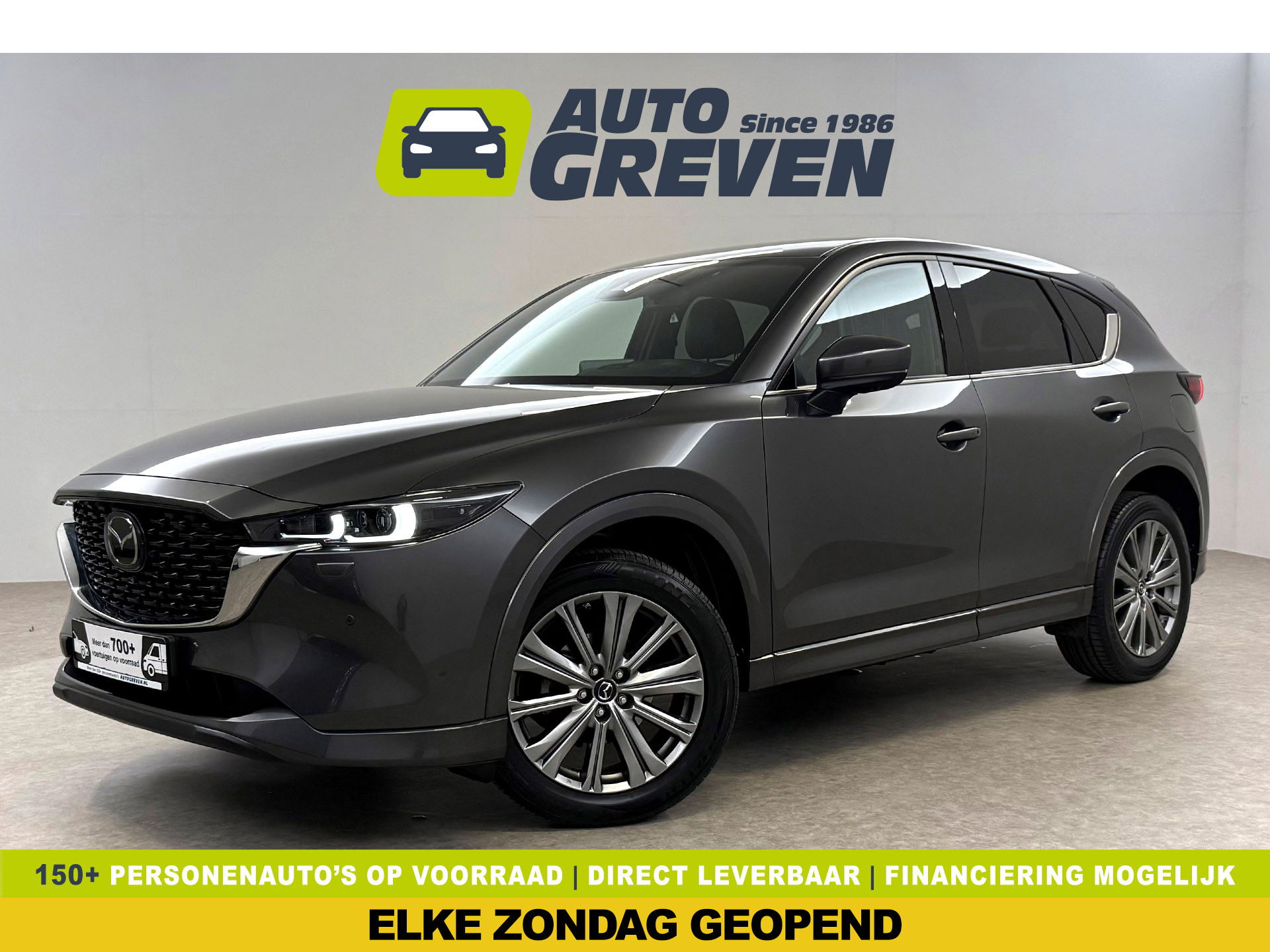 Mazda CX-5 2.0 165PK e-Skyactiv | 360° | Memory | Adap. Cruise | Bose | Stoel/Stuur verwarmd | HuD | Carplay | Keyless