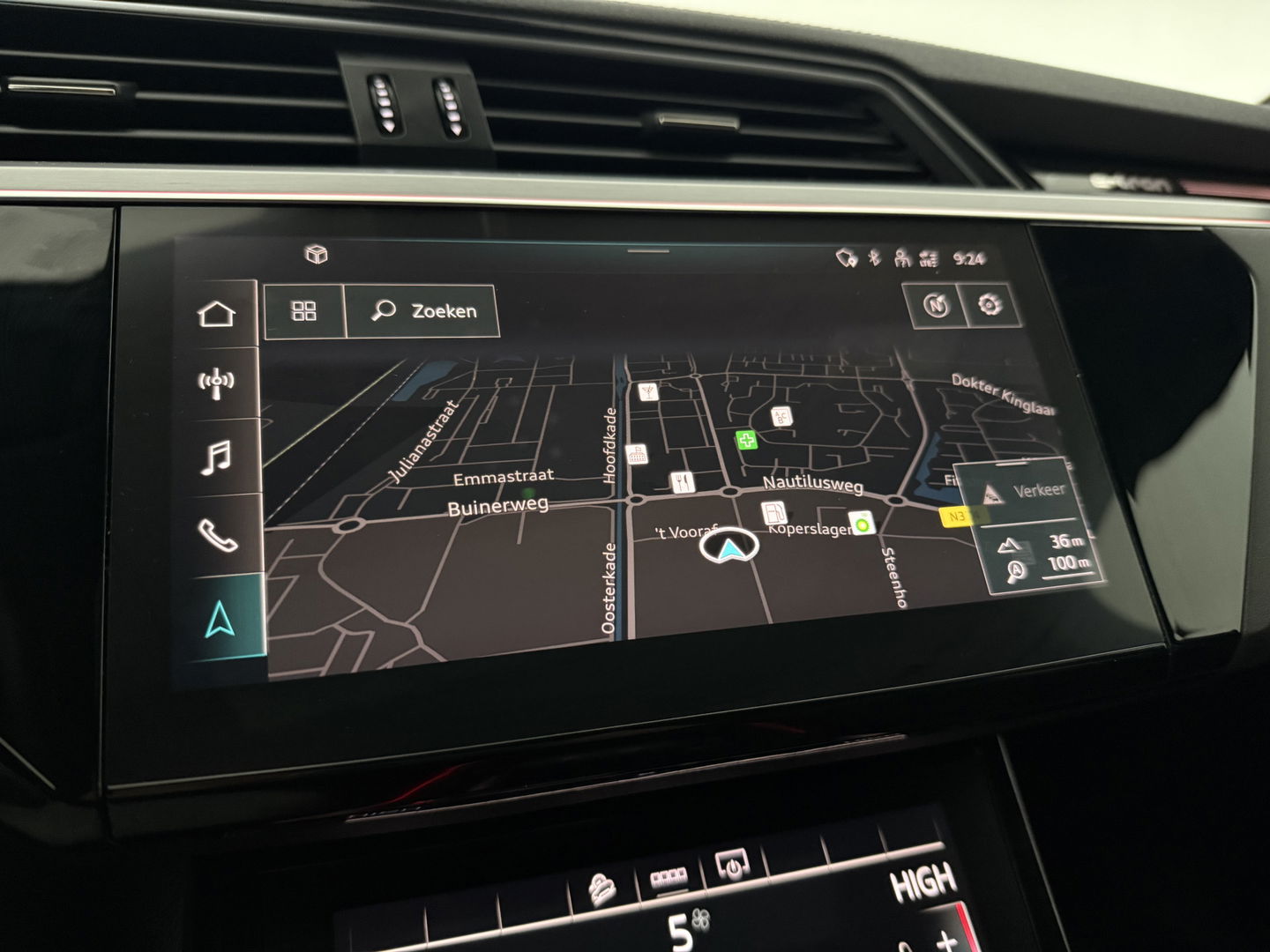 Audi e-tron 50 quattro S-Line 71 kWh | SOH: 93% | Snelladen | Pano | B&O | Sfeerverl. | Virtual | Memory | Camera | Carplay | Adaptive Cruise | NAP