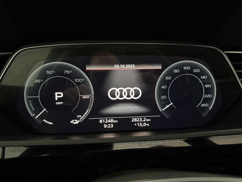 Audi e-tron 50 quattro S-Line 71 kWh | SOH: 93% | Snelladen | Pano | B&O | Sfeerverl. | Virtual | Memory | Camera | Carplay | Adaptive Cruise | NAP