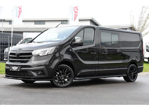 Renault Trafic 2.0 170 L2H1 DC Black Edition Extra Cruise, Camera, Carplay, LED, 170pk, Stoelverwarming, 2 x Schuifdeur, NAVI, Automaat, Clima, Uniek!