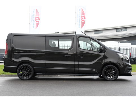 Renault Trafic 2.0 170 L2H1 DC Black Edition Extra Cruise, Camera, Carplay, LED, 170pk, Stoelverwarming, 2 x Schuifdeur, NAVI, Automaat, Clima, Uniek!