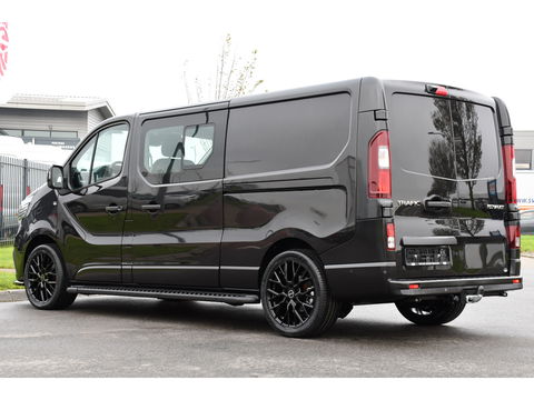 Renault Trafic 2.0 170 L2H1 DC Black Edition Extra Cruise, Camera, Carplay, LED, 170pk, Stoelverwarming, 2 x Schuifdeur, NAVI, Automaat, Clima, Uniek!