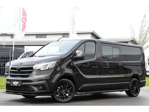 Renault Trafic 2.0 170 L2H1 DC Black Edition Extra Cruise, Camera, Carplay, LED, 170pk, Stoelverwarming, 2 x Schuifdeur, NAVI, Automaat, Clima, Uniek!