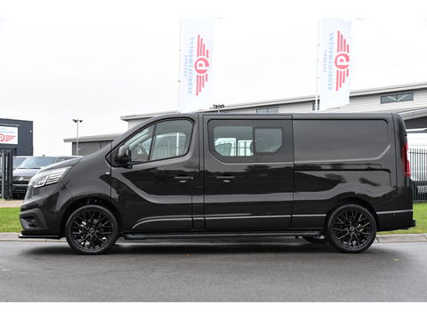 Renault Trafic 2.0 170 L2H1 DC Black Edition Extra Cruise, Camera, Carplay, LED, 170pk, Stoelverwarming, 2 x Schuifdeur, NAVI, Automaat, Clima, Uniek!