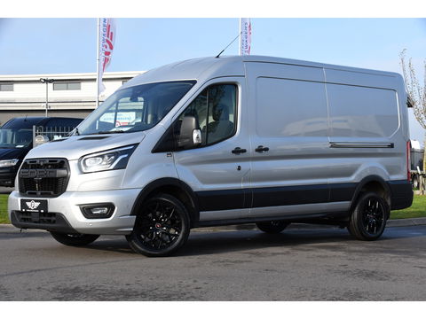 Ford Transit 350 2.0 TDCI L3H2 Limited PB Edition Adaptieve Cruise, 360 Camera, Carplay, 185pk, Automaat, Xenon, 2 x Schuifdeur, Uniek!