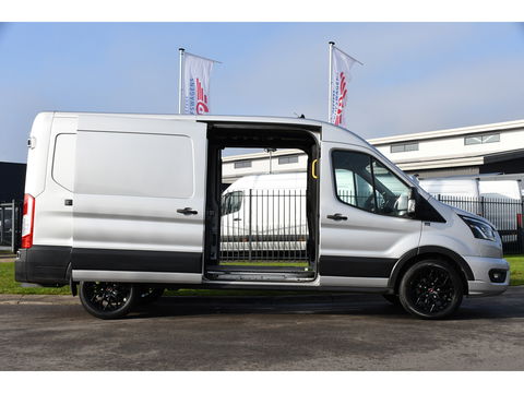 Ford Transit 350 2.0 TDCI L3H2 Limited PB Edition Adaptieve Cruise, 360 Camera, Carplay, 185pk, Automaat, Xenon, 2 x Schuifdeur, Uniek!