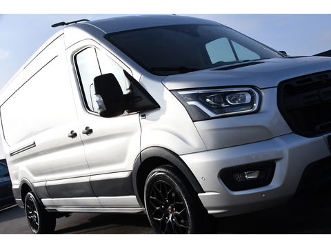 Ford Transit 350 2.0 TDCI L3H2 Limited PB Edition Adaptieve Cruise, 360 Camera, Carplay, 185pk, Automaat, Xenon, 2 x Schuifdeur, Uniek!