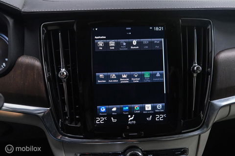 Volvo V90 2.0 T6 AWD Inscription 340 pk | Trekhaak | Camera | Memory | NL auto NAP | 1e eigenaar | Pebble Grey |