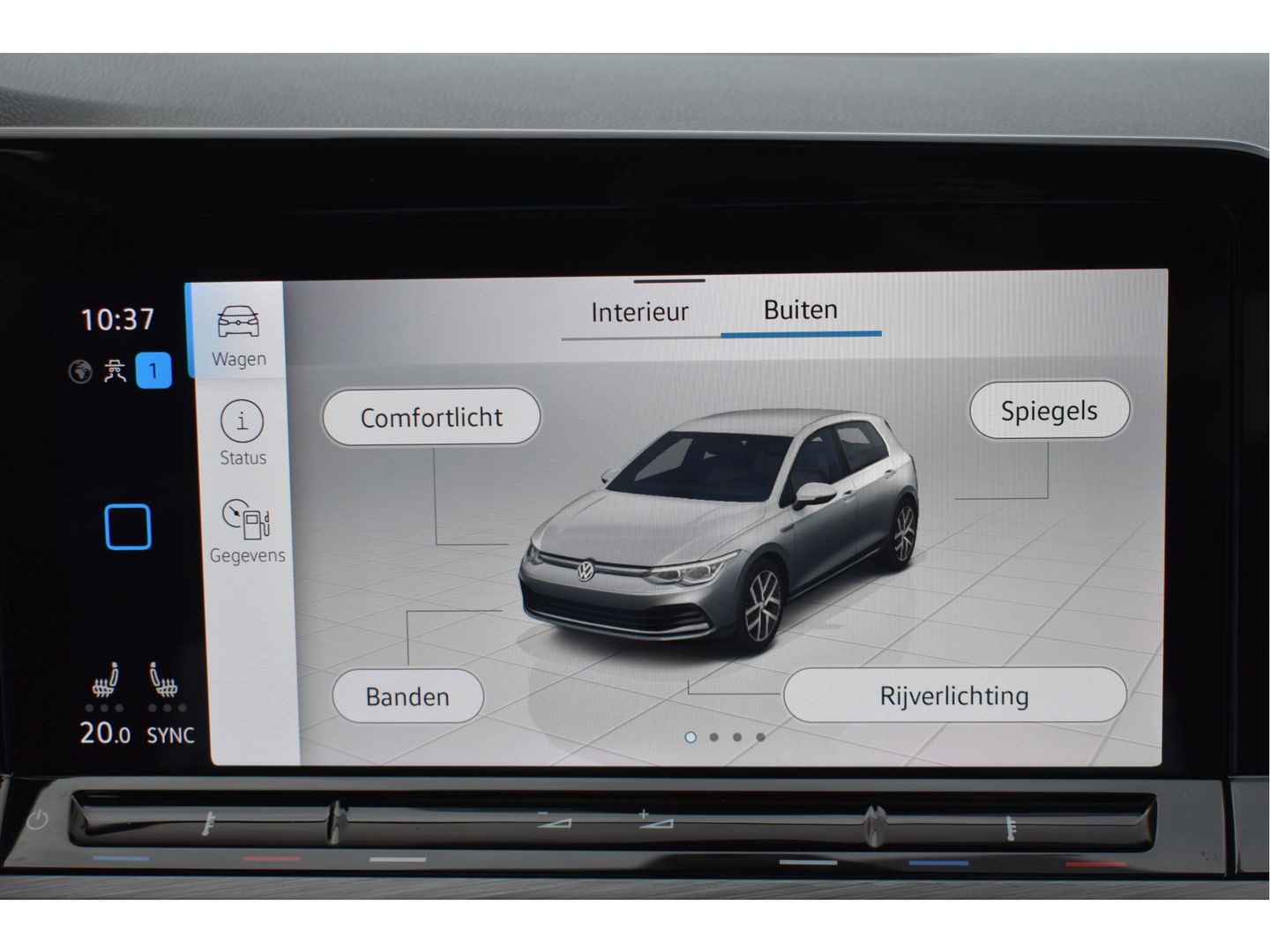 Volkswagen Golf 1.5 eTSI 1st Edition | Open dak | Virtual Cockpit | Carplay | Massagestoel | Nav | Adapt.CC | DAB | Full LED | Compleet