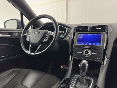 Ford Mondeo Wagon 2.0 IVCT HEV ST-Line (INCL.BTW) *LEATHER-MICROFIBRE | ADAPTIVE-CRUISE | FULL-LED | MEMORY-PACK | BLIND-SPOT | HEATED-COMFORTSEATS | CAMERA | KEYLESS | DAB+ | NAVI-FULLMAP | 18''ALU | TOWBAR*
