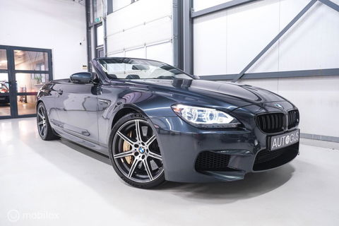 BMW 6 Serie Cabrio M6 Competition Package 575 pk | Keramisch | B&O | M Drivers Pack | NL auto NAP | Singapur Grau | Softclose | HUD | 360 ca