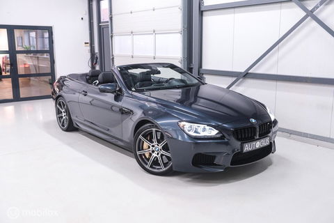 BMW 6 Serie Cabrio M6 Competition Package 575 pk | Keramisch | B&O | M Drivers Pack | NL auto NAP | Singapur Grau | Softclose | HUD | 360 ca