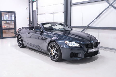 BMW 6 Serie Cabrio M6 Competition Package 575 pk | Keramisch | B&O | M Drivers Pack | NL auto NAP | Singapur Grau | Softclose | HUD | 360 ca
