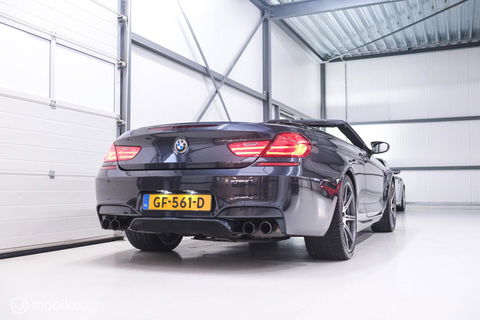 BMW 6 Serie Cabrio M6 Competition Package 575 pk | Keramisch | B&O | M Drivers Pack | NL auto NAP | Singapur Grau | Softclose | HUD | 360 ca