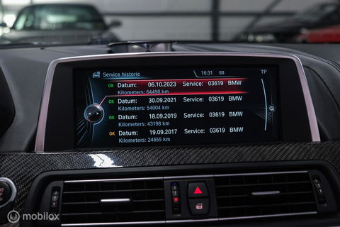 BMW 6 Serie Cabrio M6 Competition Package 575 pk | Keramisch | B&O | M Drivers Pack | NL auto NAP | Singapur Grau | Softclose | HUD | 360 ca