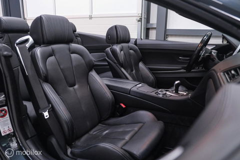 BMW 6 Serie Cabrio M6 Competition Package 575 pk | Keramisch | B&O | M Drivers Pack | NL auto NAP | Singapur Grau | Softclose | HUD | 360 ca