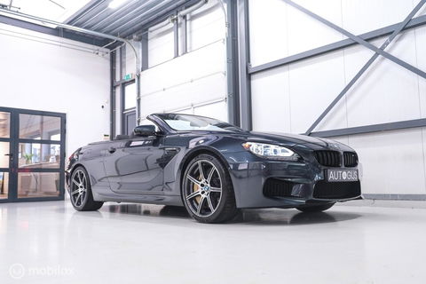 BMW 6 Serie Cabrio M6 Competition Package 575 pk | Keramisch | B&O | M Drivers Pack | NL auto NAP | Singapur Grau | Softclose | HUD | 360 ca