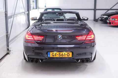 BMW 6 Serie Cabrio M6 Competition Package 575 pk | Keramisch | B&O | M Drivers Pack | NL auto NAP | Singapur Grau | Softclose | HUD | 360 ca