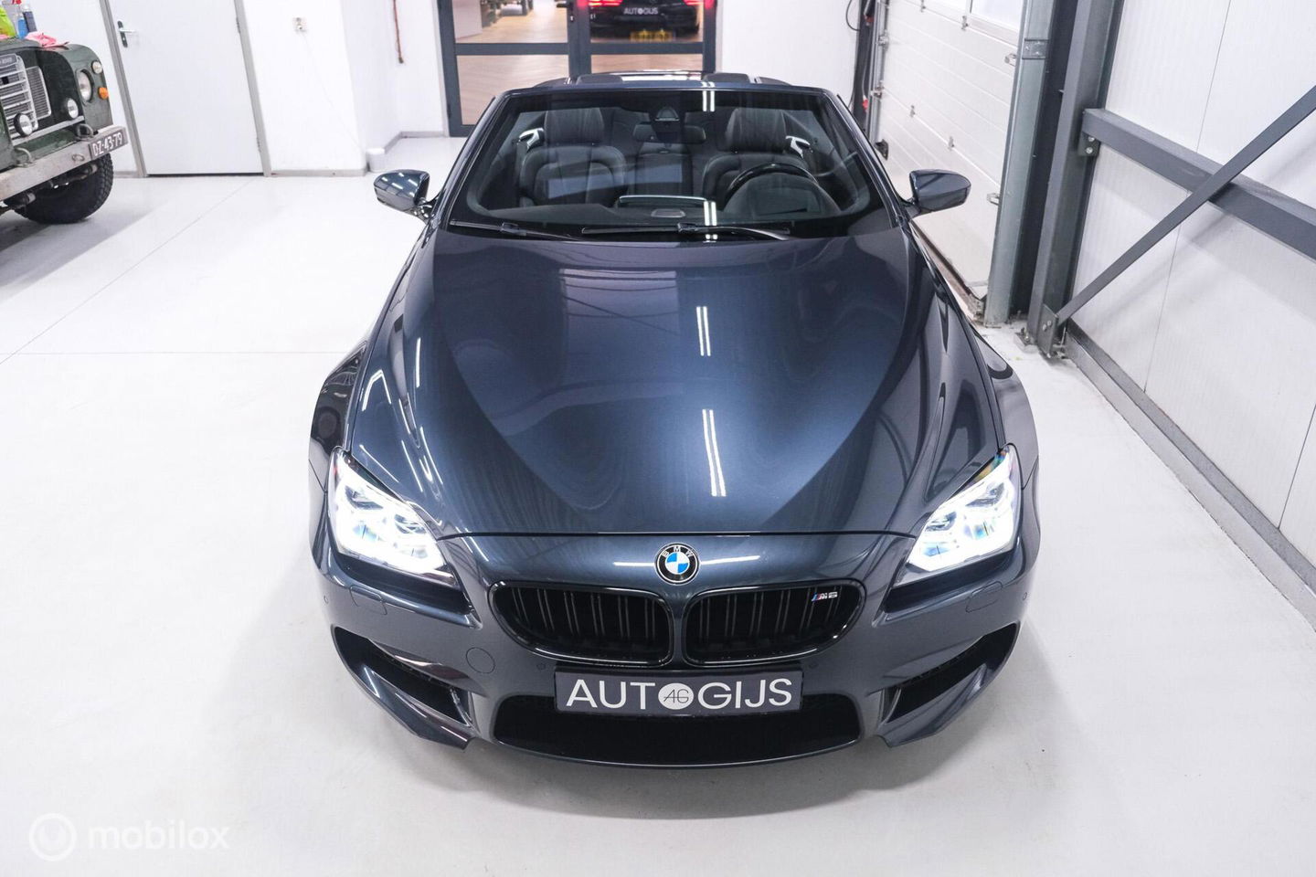 BMW 6 Serie Cabrio M6 Competition Package 575 pk | Keramisch | B&O | M Drivers Pack | NL auto NAP | Singapur Grau | Softclose | HUD | 360 ca