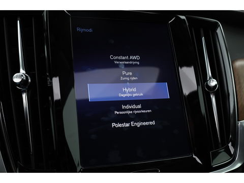 Volvo S90 2.0 T8 AWD Inscription | Polestar | Full Option | B&W audio | luchtvering | Schuifdak | massage | Trekhaak |