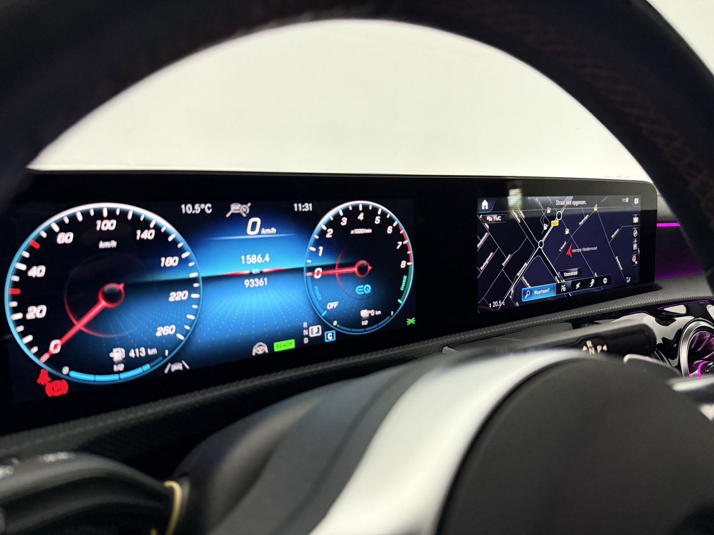 Mercedes-Benz CLA-Klasse Shooting brake 250 e AMG Night | SOH 97% | Pano | Sfeerverl. | Burmester | Virtual | Camera | Trekh. | Carplay | Adaptive Cruise