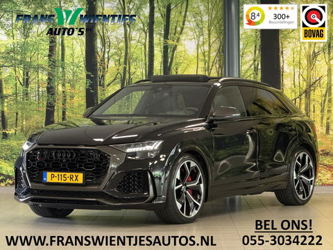 Audi RS Q8 4.0 TFSI RS Q8 quattro | Carbon Optiek Pakket | Dynamic Plus | Keramisch | 23'' lichtmetaal | Panoramadak | Massage | 600 Pk! | Head-up display | Trekhaak | Bang & Olufson |