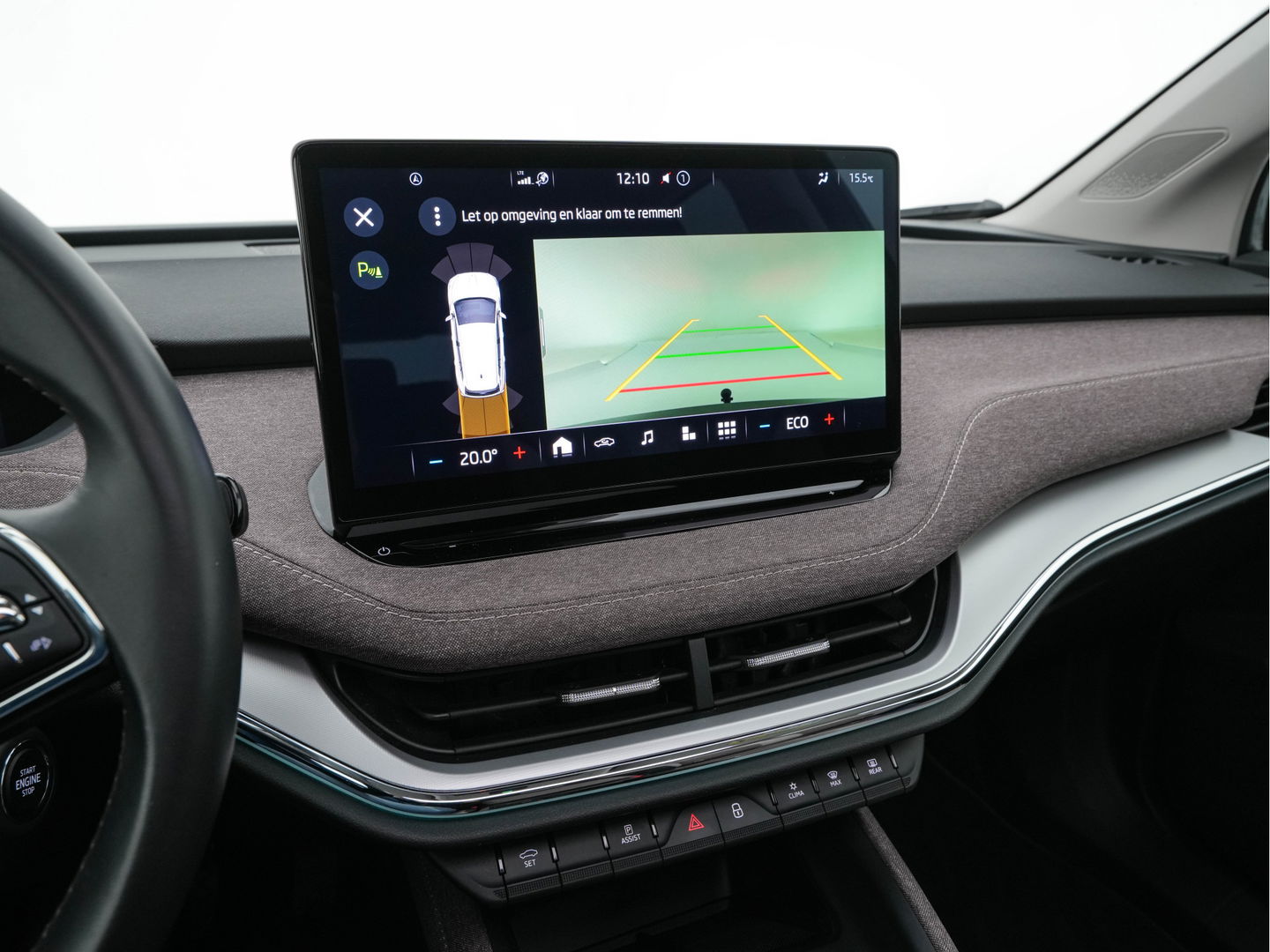 Škoda Enyaq iV 60 [ 3-Fase ] {SOH-87%} (INCL.BTW) *PANO | FULL-LED | DIGI-COCKPIT | CAMERA | KEYLESS | NAVI-FULLMAP | PRIVACY-GLASS | AMBIENT-LIGHT | ECC | PDC | CRUISE | 19''ALU | TOWBAR*