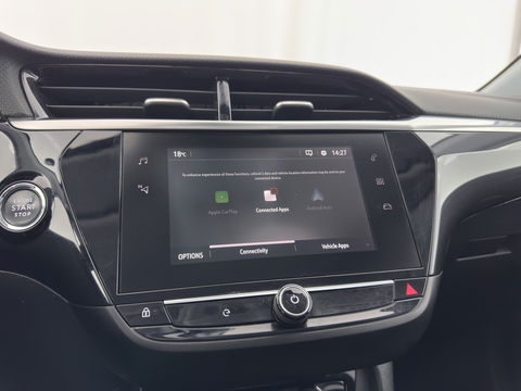 Opel CORSA-E Elegance 50 kWh [ 3-Fase ] {SOH-94%} (INCL-BTW) Aut. *FULL-LED | DIGI-COCKPIT | LEATHER-MICROFIBRE | NAVI-FULLMAP |  CAMERA | CARPLAY | ECC | KEYLESS | CRUISE | DAB | LANE-ASSIST | PDC | SPORT-SEATS | PRIVACY-GLASS | 16"ALU*