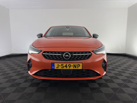 Opel CORSA-E Elegance 50 kWh [ 3-Fase ] {SOH-94%} (INCL-BTW) Aut. *FULL-LED | DIGI-COCKPIT | LEATHER-MICROFIBRE | NAVI-FULLMAP |  CAMERA | CARPLAY | ECC | KEYLESS | CRUISE | DAB | LANE-ASSIST | PDC | SPORT-SEATS | PRIVACY-GLASS | 16"ALU*