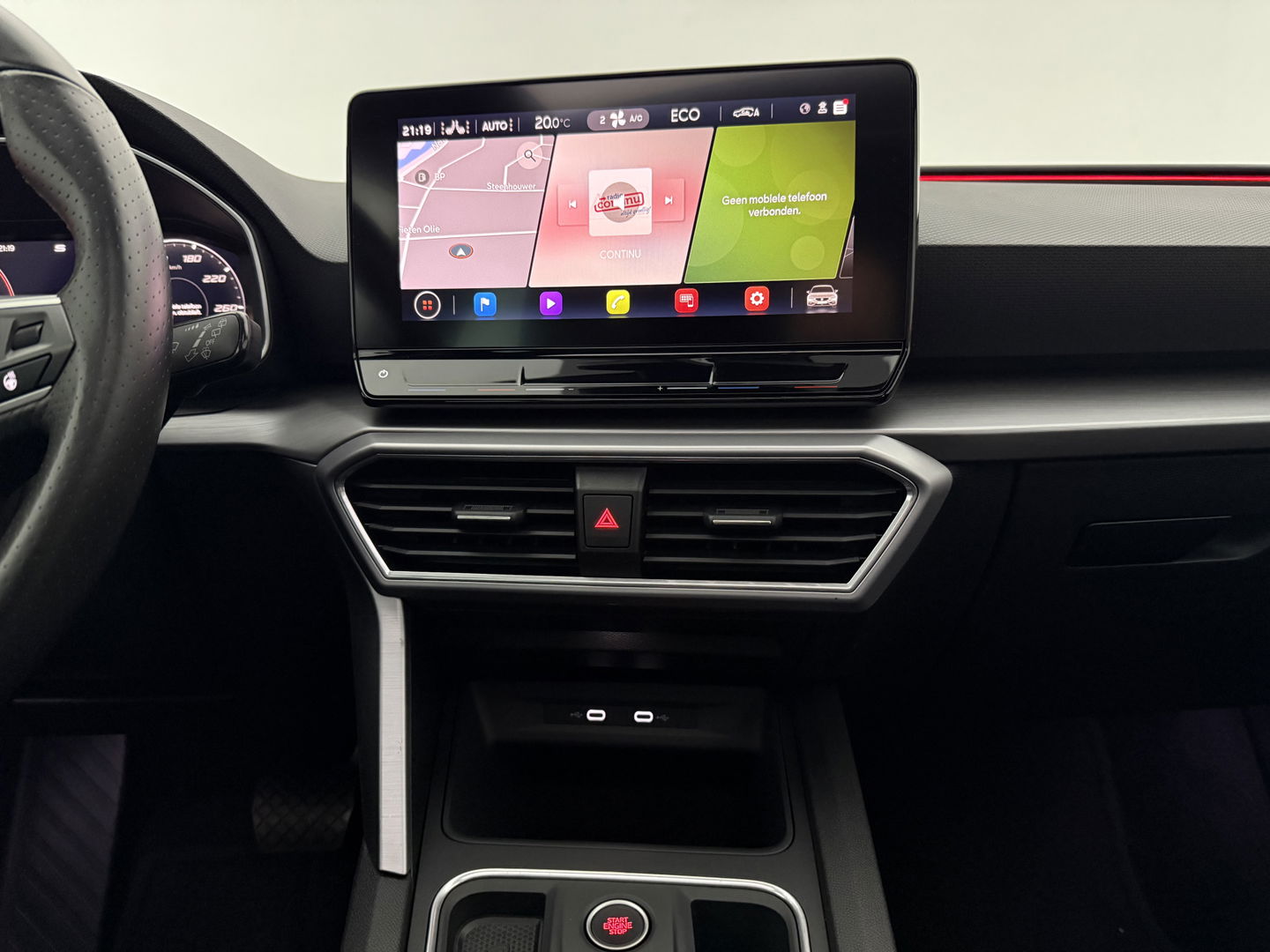 SEAT Leon 1.4 TSI eHybrid PHEV FR | SOH 93% | Pano | Sfeerverl. | Memory | Virtual | Camera | Carplay | Stoel/Stuurverw. | Keyless
