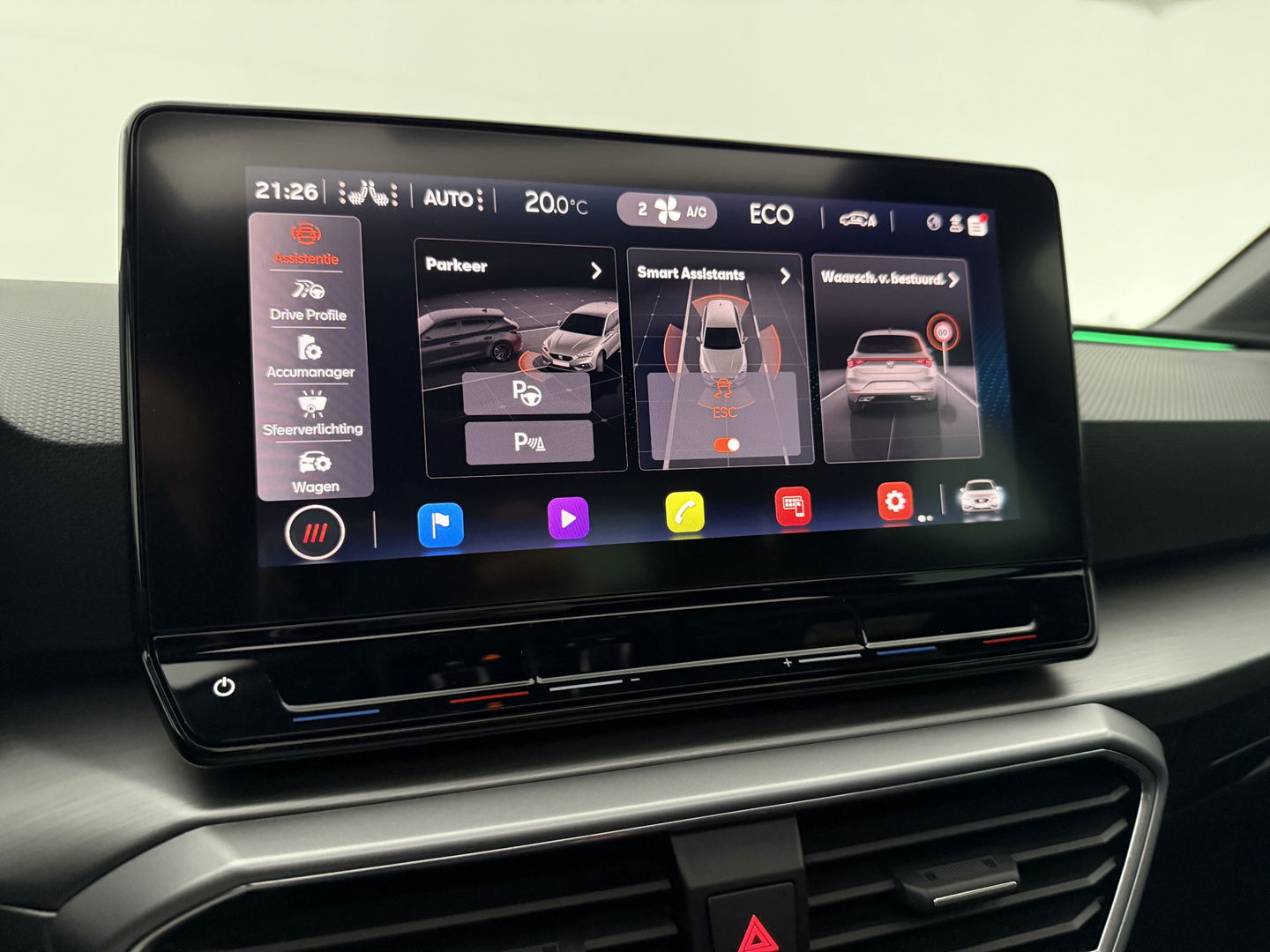 SEAT Leon 1.4 TSI eHybrid PHEV FR | SOH 93% | Pano | Sfeerverl. | Memory | Virtual | Camera | Carplay | Stoel/Stuurverw. | Keyless