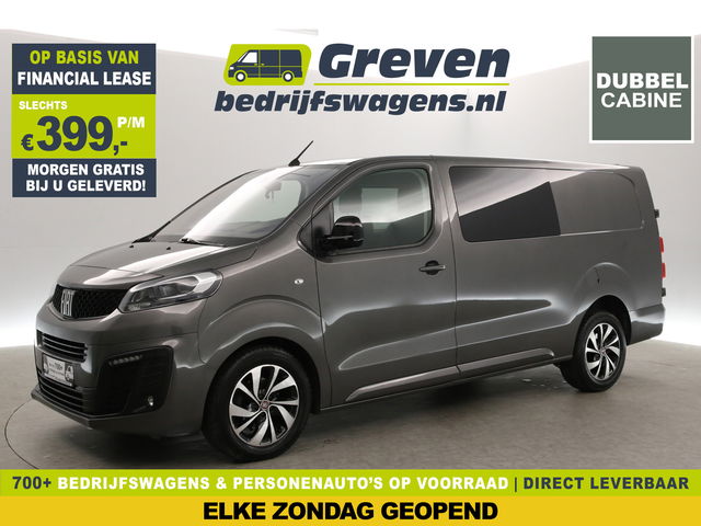 Fiat Scudo - Multicab SX L3H1 | 177PK | DC | Aut. | Airco | 360° Camera | Carplay | Cruise | Navi | Parkeersens.