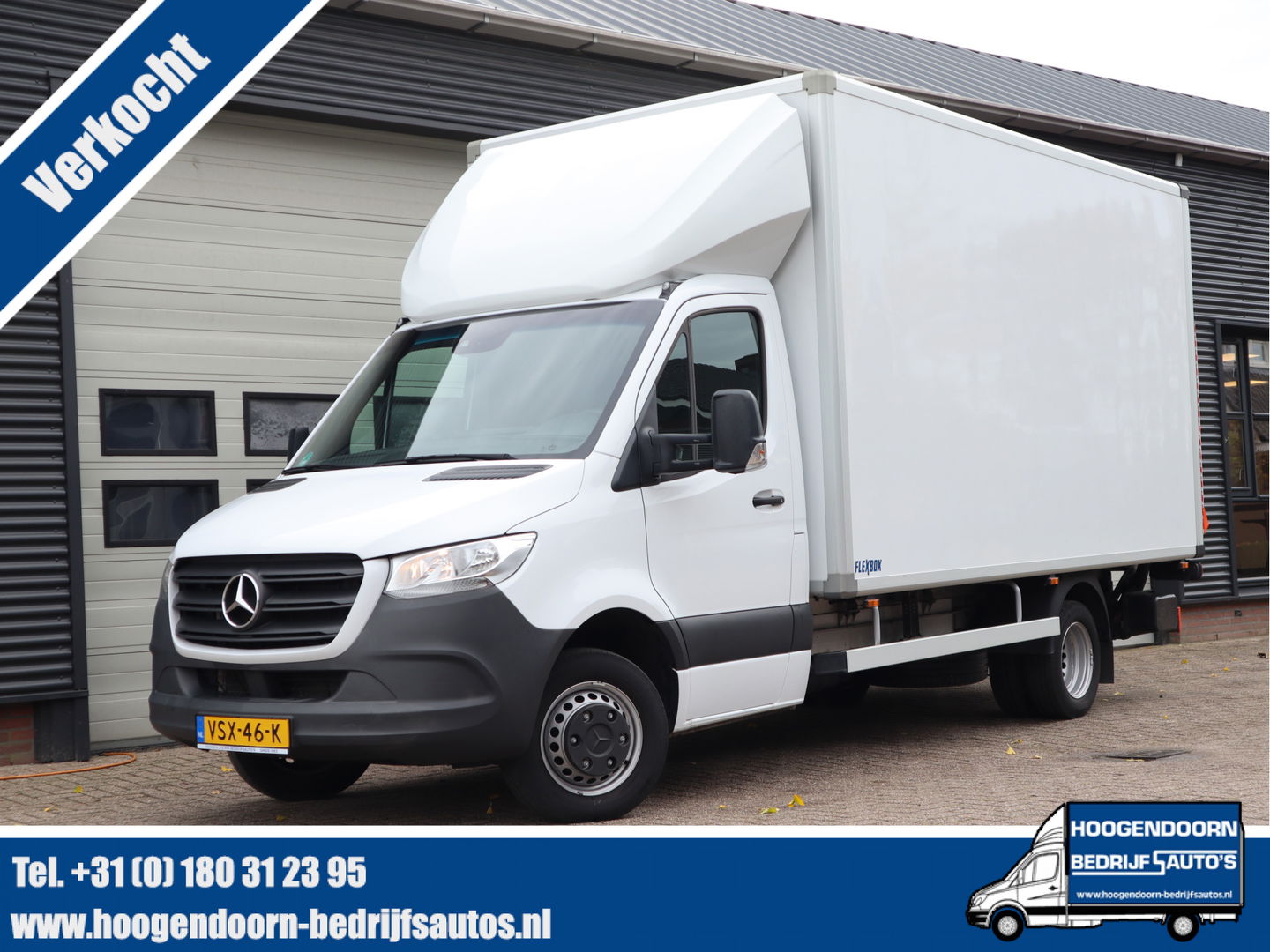 Mercedes-Benz Sprinter 515 CDI Euro 6 Automaat Bakwagen - Laadklep - Trekhaak