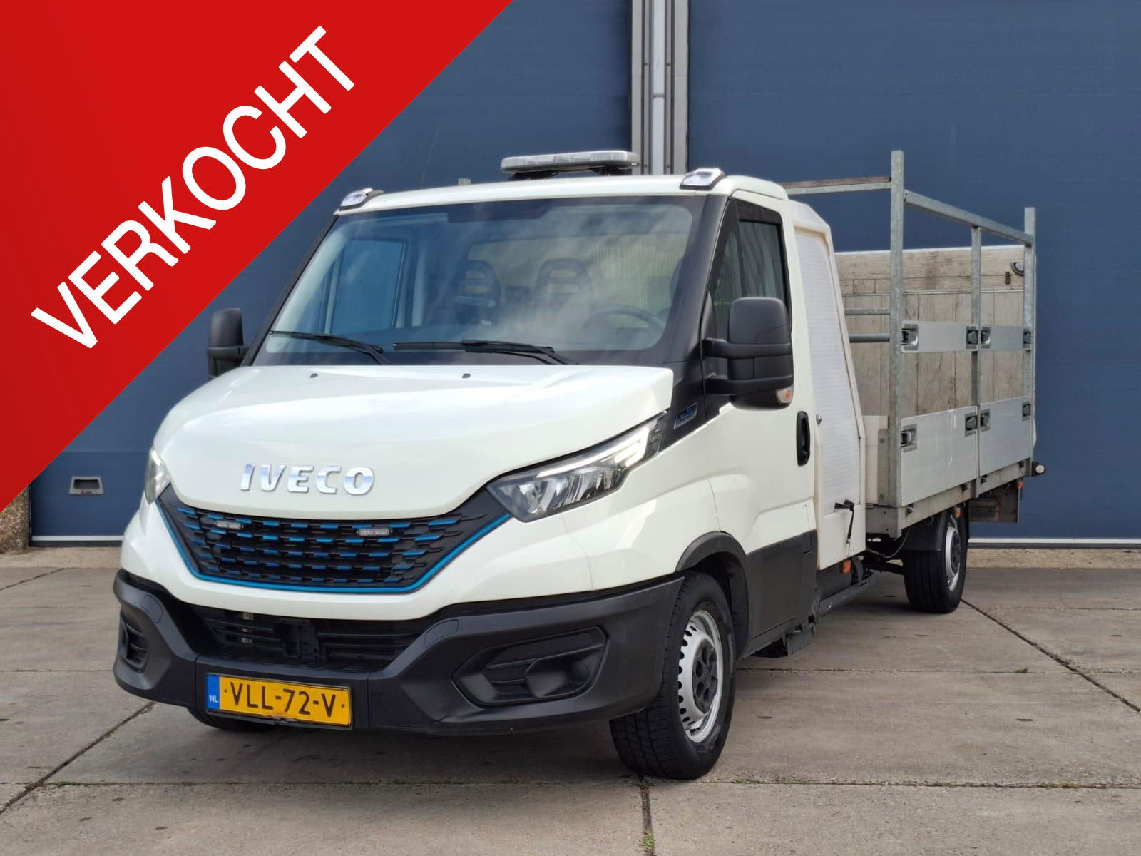 Iveco Daily 35S14NV 2.3 410L H3 PICK-UP / LAADKLEP / AARDGAS / AIRCO / CRUISE CONTROLE / TREKHAAK