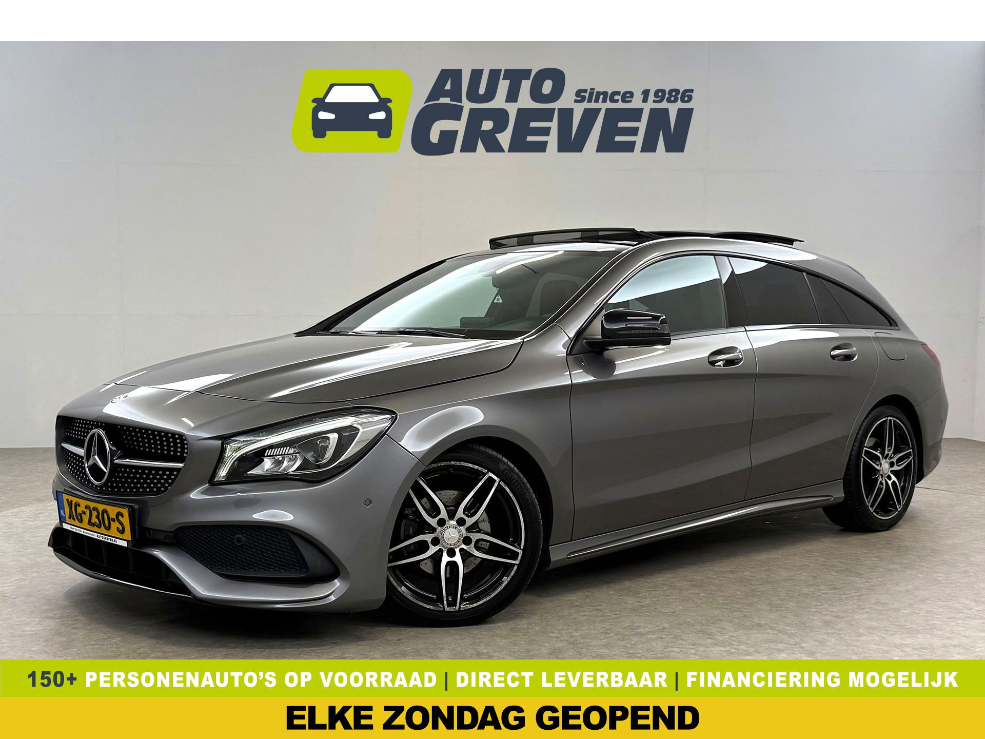 Mercedes-Benz CLA-Klasse 180 AMG Night Upgrade | Pano | Camera | LED | Cruise | Navi | Stoelverw. | NAP