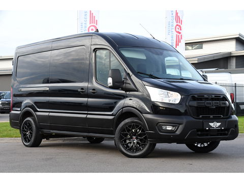 Ford Transit 350 2.0 TDCI L3H2 Black Edition Cruise, Camera, Carplay, 130pk, Trekhaak, Multimedia, NAVI Uniek!
