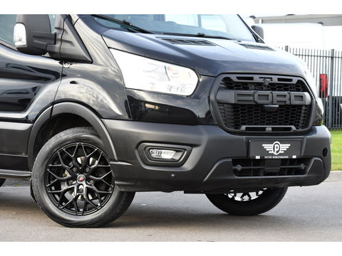 Ford Transit 350 2.0 TDCI L3H2 Black Edition Cruise, Camera, Carplay, 130pk, Trekhaak, Multimedia, NAVI Uniek!