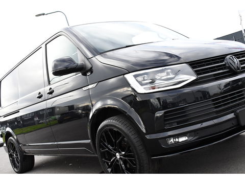 Volkswagen Transporter 2.0 TDI L2H1 Black Edition Highline Adaptieve Cruise, Camera, Carplay, Leder, Trekhaak, Sensoren, 150pk, Automaat, Uniek!