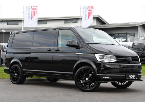 Volkswagen Transporter 2.0 TDI L2H1 Black Edition Highline Adaptieve Cruise, Camera, Carplay, Leder, Trekhaak, Sensoren, 150pk, Automaat, Uniek!