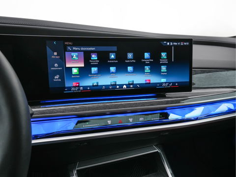 BMW i7 eDrive50 106 kWh M-Sportpack [ 3-Fase ] {SOH-97%} (INCL.BTW) *PANO | HEAD-UP | LUXURY-LEATHER | FULL-LED | BLIND-SPOT | BOWERS&WILKINS | MEMORY-PACK | TOP-VIEW | VENTILATED/HEATED-COMFORTSEATS | SOFT-CLOSE | WIDE-SREEN-DIGICOCKPIT | KEYLESS