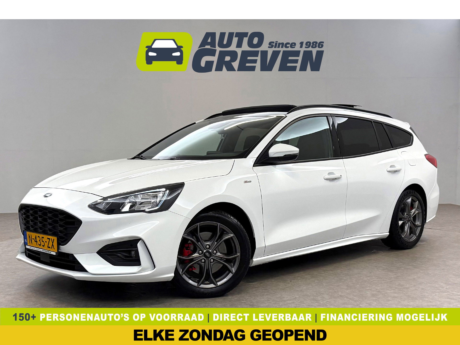 Ford Focus 1.5 EcoBlue ST Line X Business | Pano | Camera | Stoel/Stuur verw. | Trekh. | Keyless | Virtual | Carplay | NAP