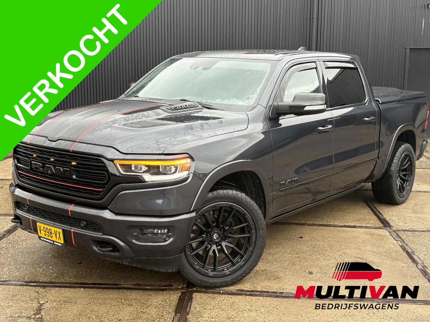 Dodge Ram Pick-Up 1500 5.7 V8 4x4 Crew Cab 5'7 Limited | Klep in Uitlaat | GROOT SCHERM | DIEP BLAUW | GEWELDIGE VOLLE UITVOERING