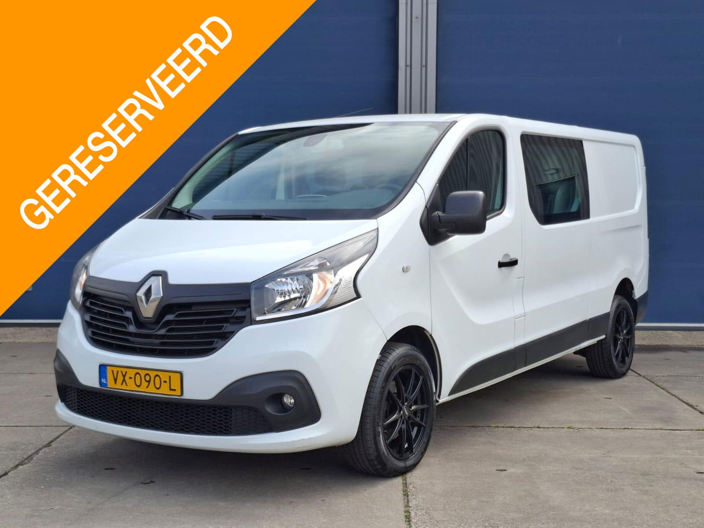 Renault Trafic 1.6 dCi T29 L2H1 DC Comfort DUBBEL CABINE / AIRCO / TREKHAAK / N.A.P / NAVI / MARGE