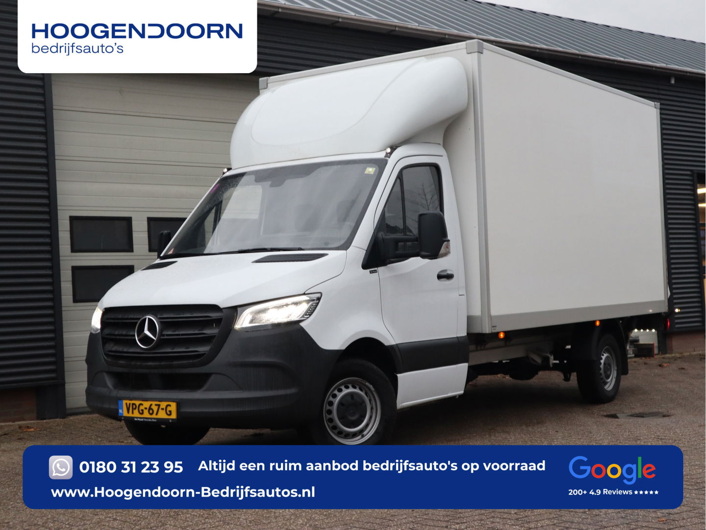 Mercedes-Benz Sprinter 315 CDI Euro 6 Bakwagen Laadklep - MBUX - LED