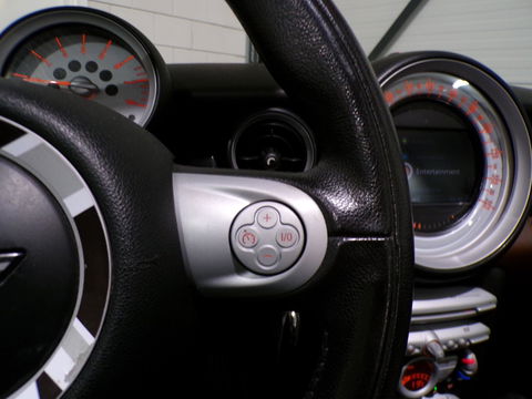 MINI Cabrio 1.6 Cooper S 174PK "Origineel NL!" Cognac-Leer Stoelverwarming Bluetooth Navigatie Cruise 17"Velgen Parkeersensor