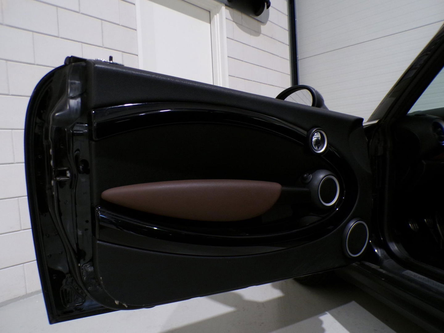 MINI Cabrio 1.6 Cooper S 174PK "Origineel NL!" Cognac-Leer Stoelverwarming Bluetooth Navigatie Cruise 17"Velgen Parkeersensor