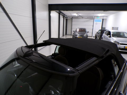 MINI Cabrio 1.6 Cooper S 174PK "Origineel NL!" Cognac-Leer Stoelverwarming Bluetooth Navigatie Cruise 17"Velgen Parkeersensor
