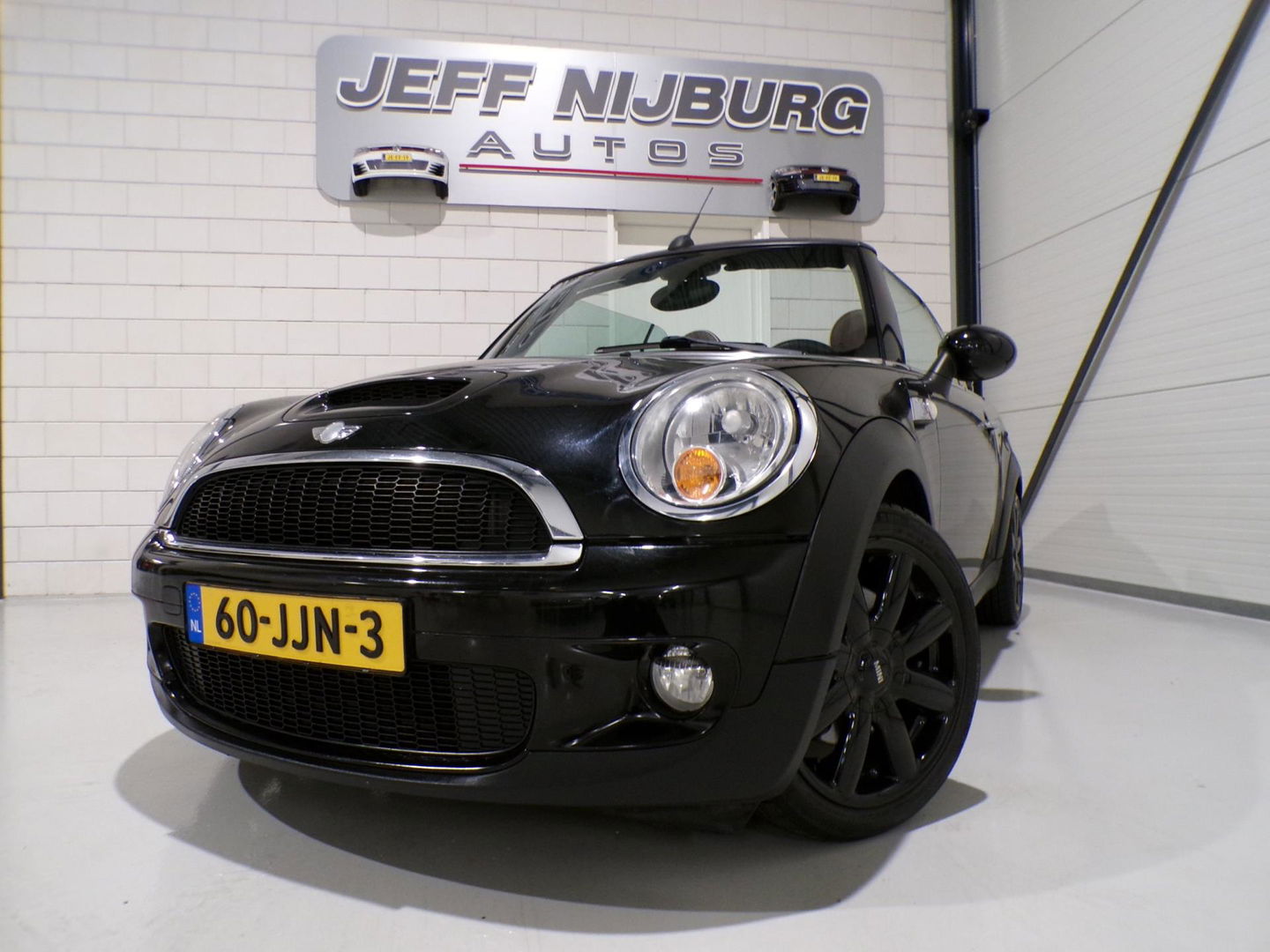 MINI Cabrio 1.6 Cooper S 174PK "Origineel NL!" Cognac-Leer Stoelverwarming Bluetooth Navigatie Cruise 17"Velgen Parkeersensor